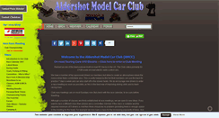 Desktop Screenshot of aldershotmodelcarclub.net