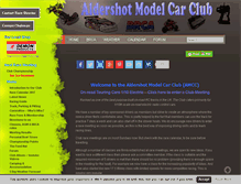 Tablet Screenshot of aldershotmodelcarclub.net